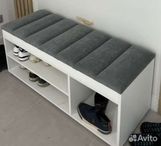 Обувница банкетка пуф тумба под обувь/ под заказ