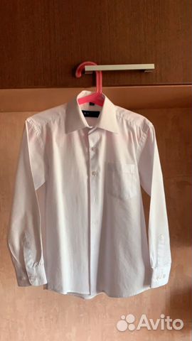 Белая рубашка для мальчика