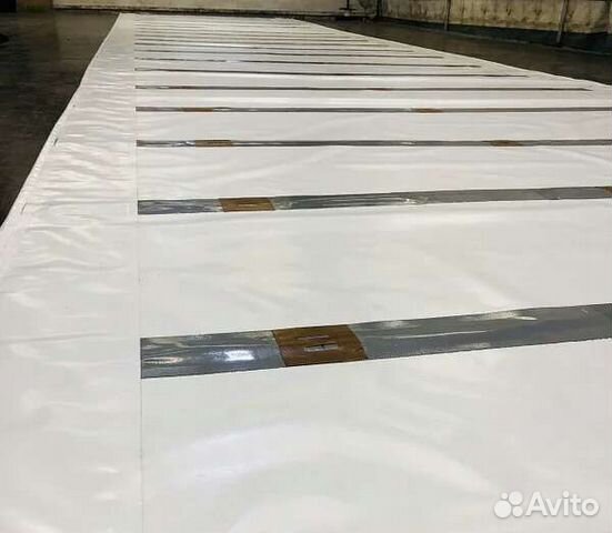 Сдвижная крыша на полуприцеп. Тент