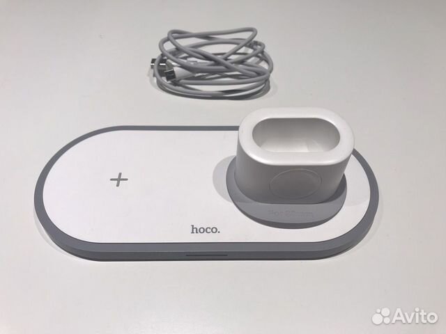 Зарядное беспроводное устройство hoco CW21 3 в 1