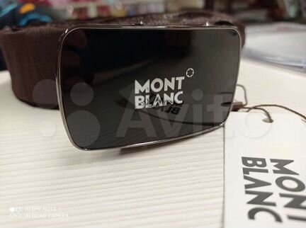 Ремень Mont Blanc натуральная кожа