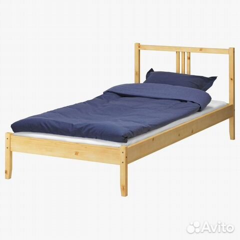 Кровать односпальная IKEA с матрасом