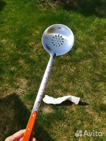 Шумовка, капкир, половник, лопатка для казана