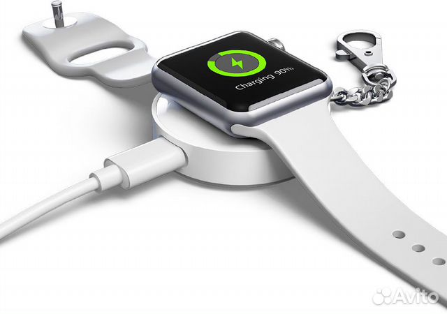 Зарядное устройство Apple Watch 1-7 Deppa 900 mAh