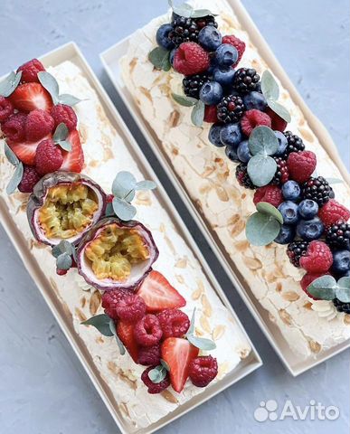 Меренговый рулет