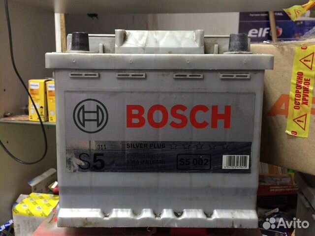 Аккумумулятор Bosch s5 54 ач бу