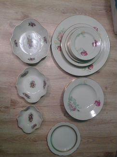 Тарелки, салатник, СССР