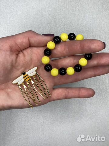 Талисман Леди Пчела Ручной работы