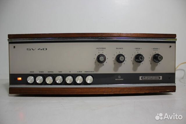 Grundig SV40 Стерео Усилитель Germany