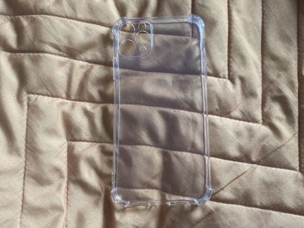 Чехол прозрачный силиконовый на iPhone 11 pro max