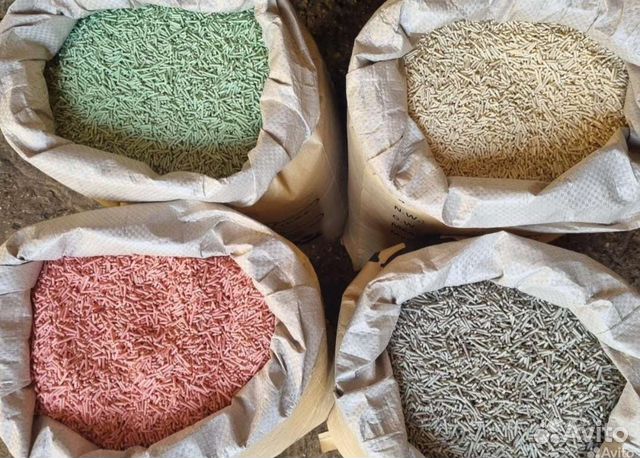 Наполнитель для кошачьего туалета. Тофу люкс