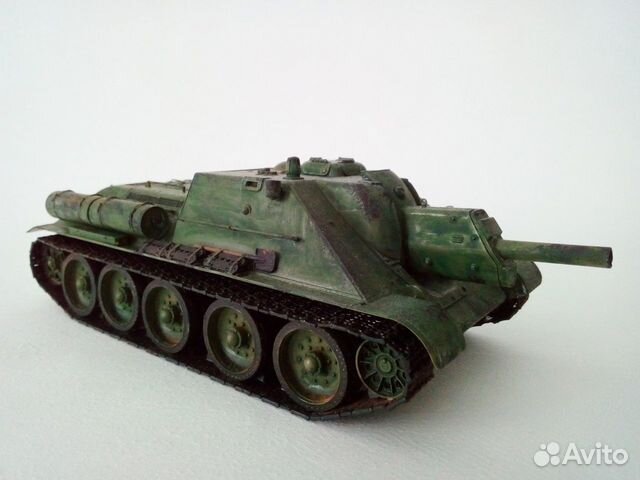 Советский истребитель танков су-122 1/35