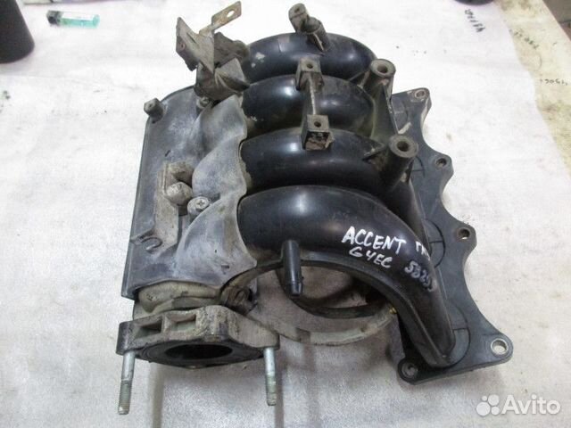 Коллектор впускной Hyundai Accent II (+тагаз) 2000