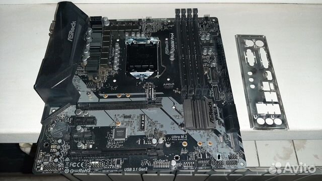 Материнская плата asrock b360m pro4 подключение