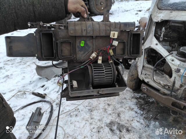 Печка салона газель