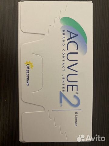 Линзы acuvue 8.3 -2.75