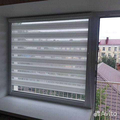 Жалюзи рулонные день-ночь