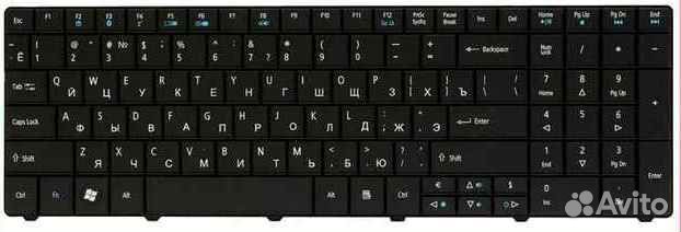 Клавиатура для ноутбука acer E1-571, Packard Bell