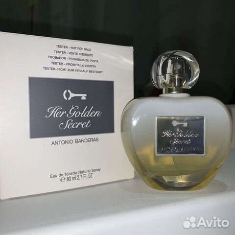 Оригинал 80мл antonio banderas HER golden secret