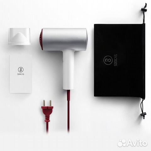 Фен Красный Xiaomi Soocare H3S Red