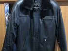 Кожаная куртка мужская зимняя объявление продам