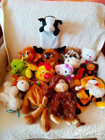 Мягкие игрушки пакетом