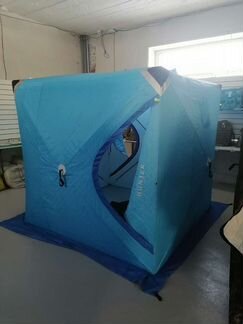 Палатка куб для зимней рыбалки утеплённая 2*2 *2,1