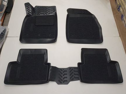 Коврики 3D Lux в салон Chevrolet Cruze (2009-2015)