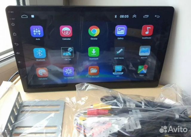 Автомагнитола 9 дюймов 2din android 10, 2+32 Гб