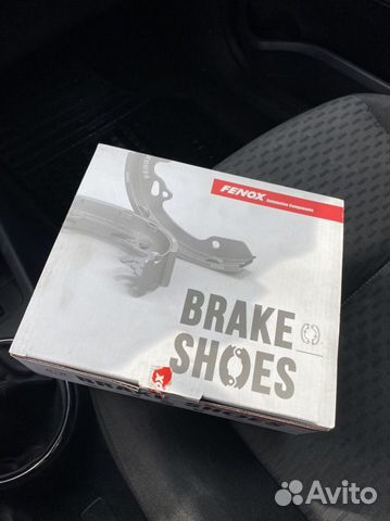 Тормозные колодки skoda rapid задние