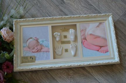 Детские слепки ручек и ножек 2д и 3д