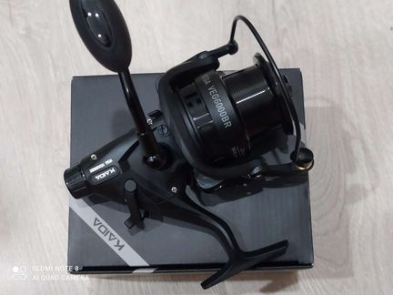 Катушка карповая с байтранером Kaida Vega 6000