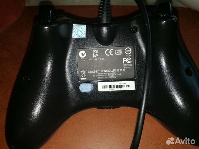 Геймпад xbox 360 проводной