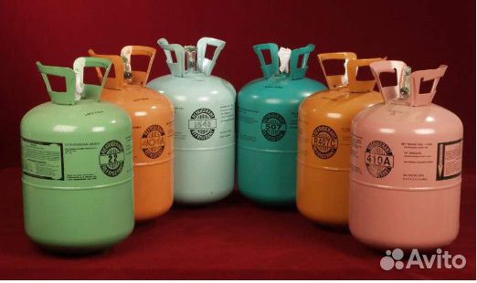 Фреон 12,22,290,134А,404А,407С,407F,с10м1а