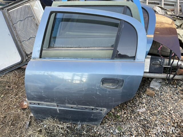 Дверь задняя левая opel astra g хэтчбек