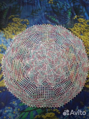 Салфетка вязанная крючком