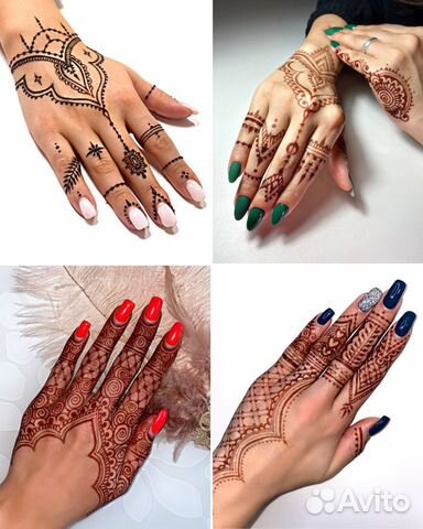 Мехенди / Временное тату / Хна / Джагуа / Роспись