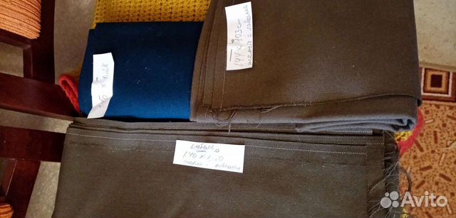 Отрезы военного материала СССР