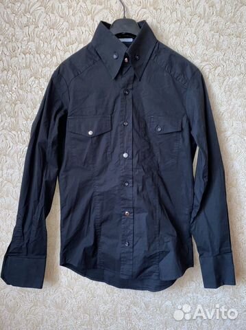 Новая рубашка daniele alessandrini на 13-15 лет