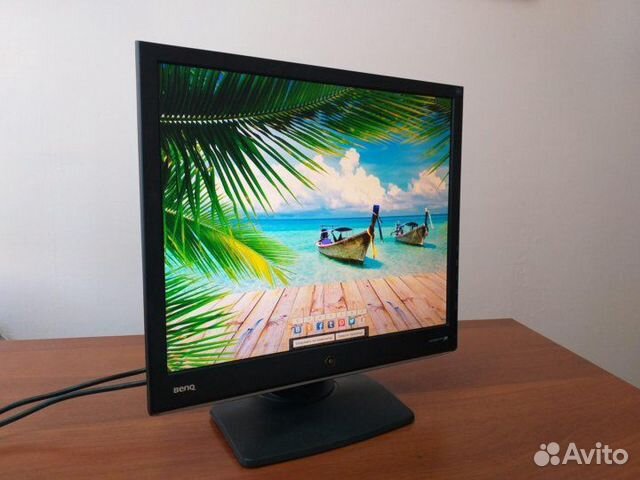 ЖК монитор 19" BenQ E900WA купить в Москве | Бытовая электроника | Авито