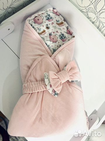 Комплект на выписку для девочки зима