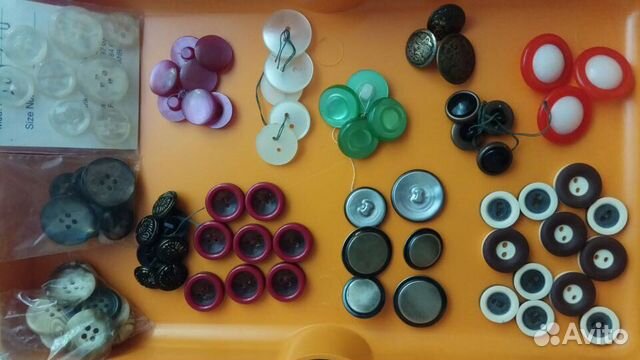 Пуговицы, крючки, пряжка, застежки. СССР