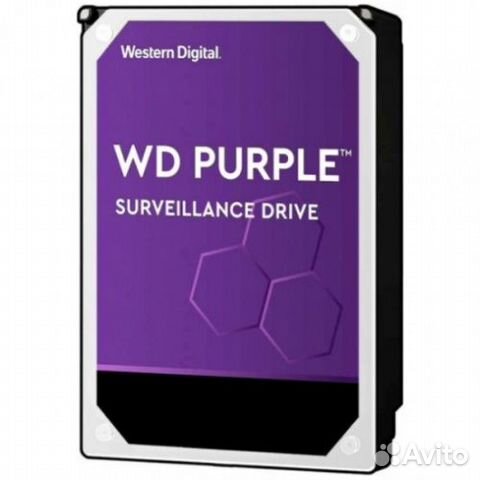 Жесткий диск WD SATA 8TB 6GB/S 128MB purple (WD84p