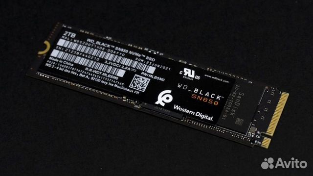 SSD накопитель WD Black SN850