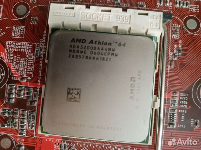 Материнская плата с процессором amd athlon 64 sock