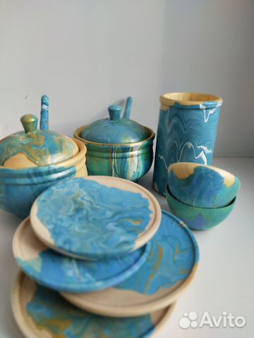 Сувениры. Деревянная посуда. Карандашницы