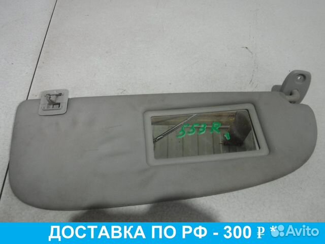 Козырек солнцезащитный Peugeot 206