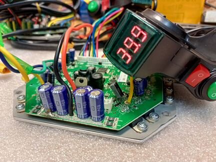 Плата гироскутера прошитая под ручку газа