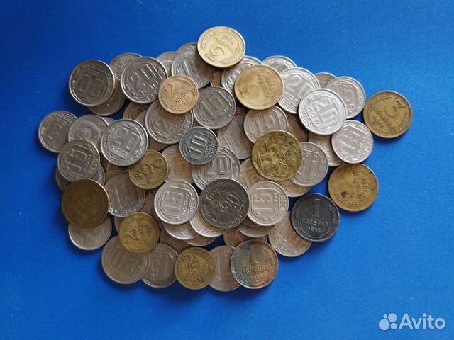 Монеты СССР до 1961 года (погодовка)