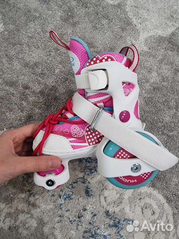 Роликовые коньки детские раздвижные